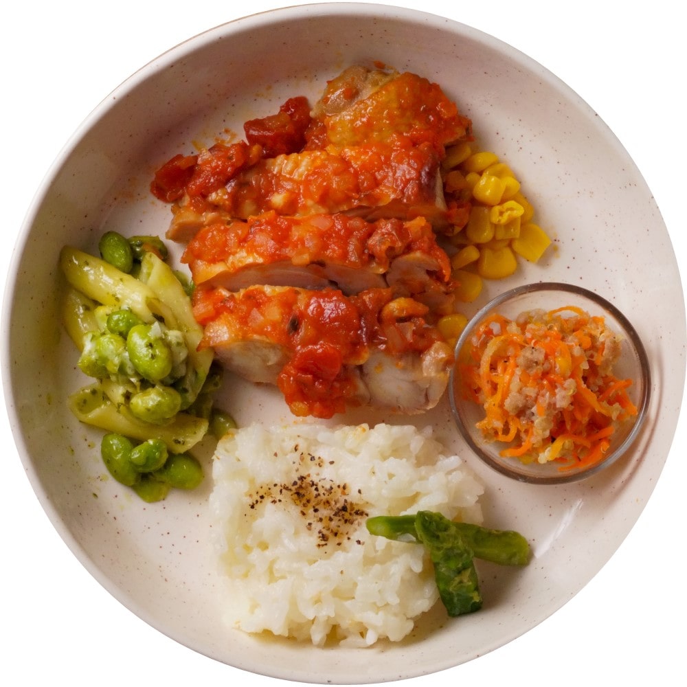 成城石井 やまだ式ロカボBento チキンソテーとジェノベーゼペンネの洋風弁当 1食