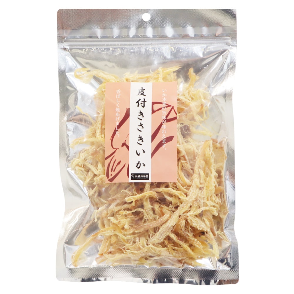 大橋珍味堂 皮付きさきいか 120g