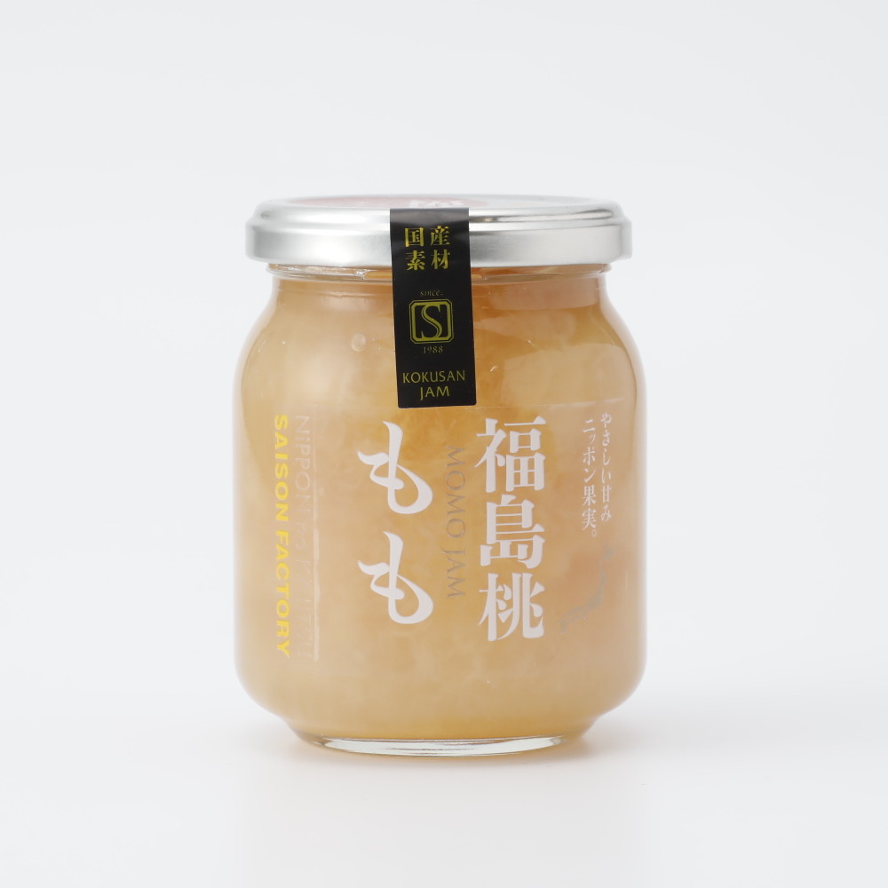 セゾンファクトリー国産素材福島県産ももジャム 250g