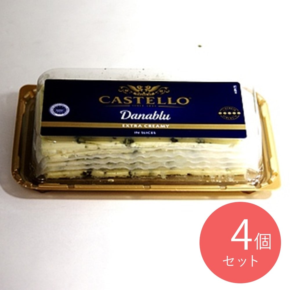 デンマーク クリーミーダナブルースライス 100g×4個