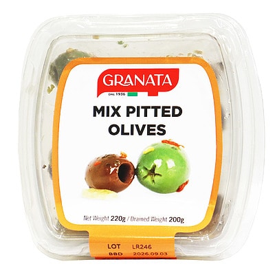 グラナタ ミックスオリーブ種抜き 200g