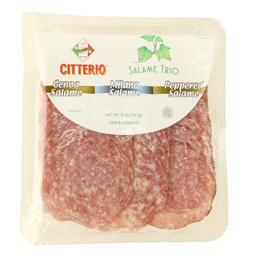 チテリオ トリオサラミスライス 141g