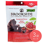 ブルックサイド ダークチョコレート ポメグライト(ザクロ) 235g×3袋
