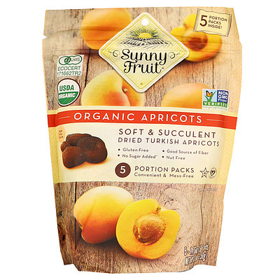 休サニーフルーツトルコ産有機ドライフルーツアプリコ50g5p