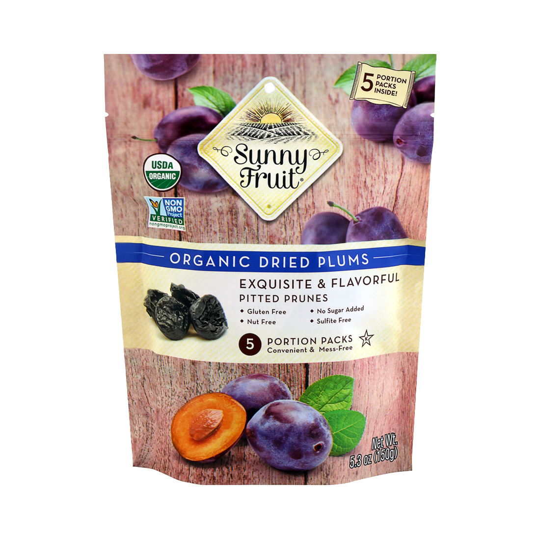 トルコ産 有機ドライフルーツプルーン 30g5p