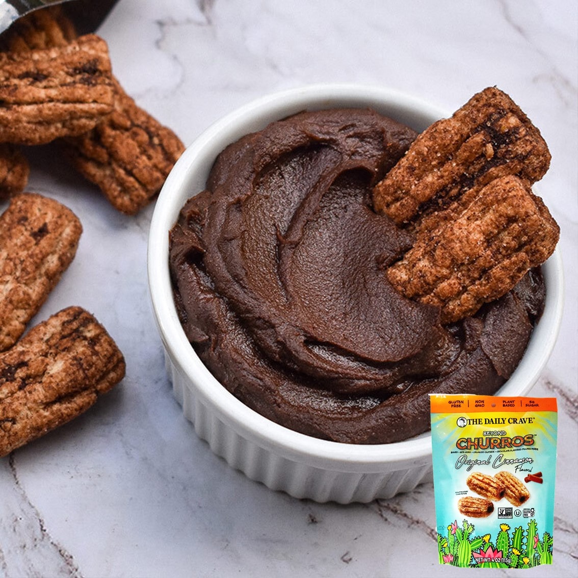 【訳あり】デイリークレイブ ビヨンドチュロス シナモン 113g ※賞味期限：2025年6月20日