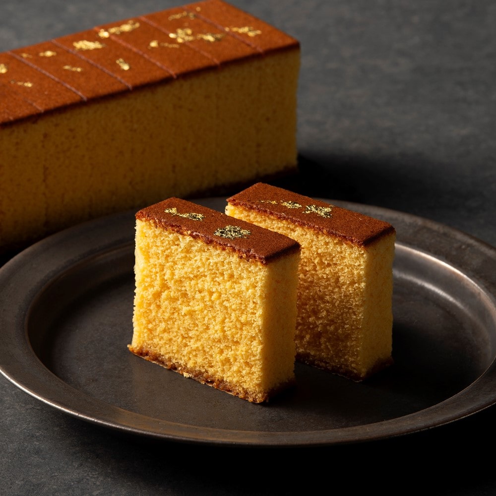 【お取り寄せ】【W】須崎屋 和三盆糖入 烏骨鶏卵長崎五三焼かすてら極上 1本入 | 沖縄・離島配送不可