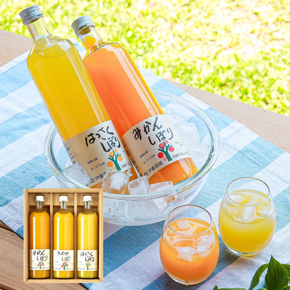 【お取り寄せ】【WF】伊藤農園 100%ピュアジュース 750mlx3本 ギフトセット | 着日指定不可