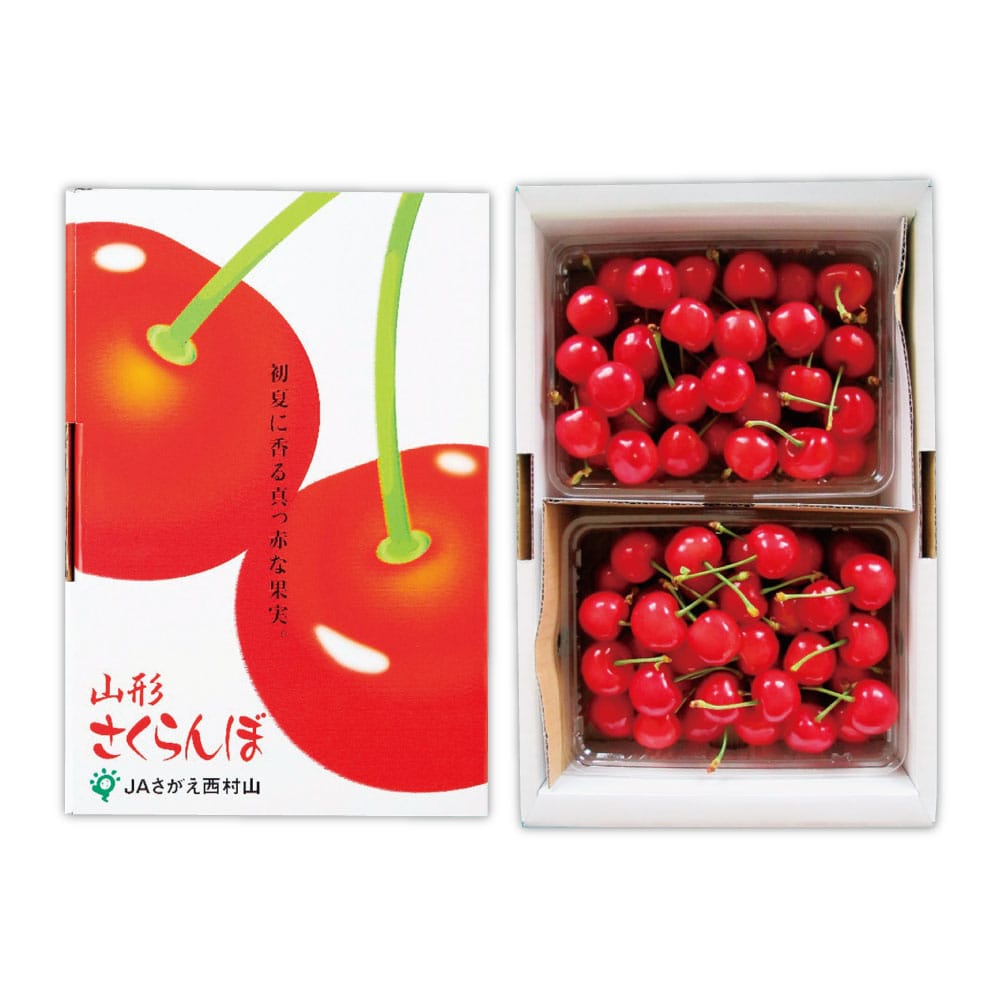 【お中元】【WNF】山形県JAさがえ西村山 さくらんぼ 紅秀峰 約1.0kg(2Lサイズバラ詰め500g×2) | 着日指定不可 / 沖縄離島配送不可