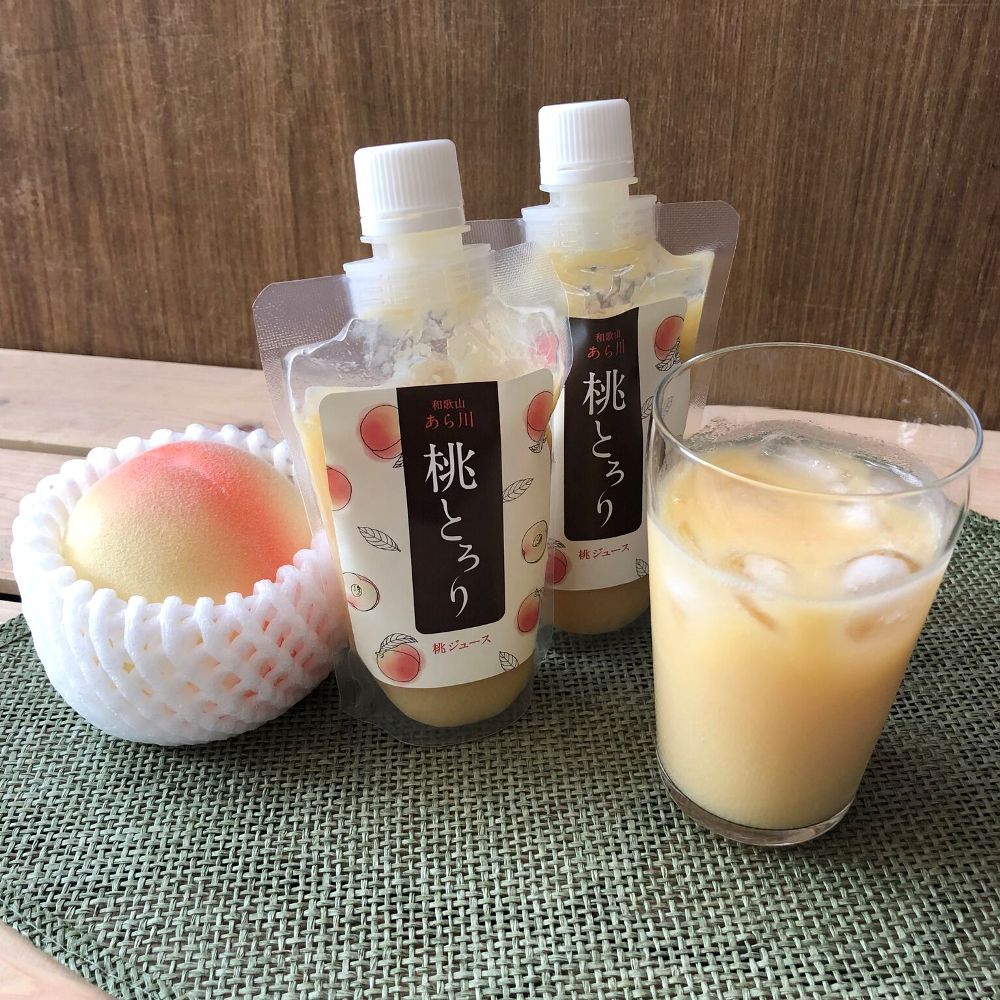 【お取り寄せ】【WR】八旗農園 桃とろりギフト 6本