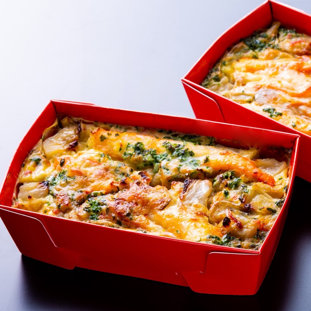 【お取り寄せ】【WR】欧風食堂サラマンジェF 越前紅ずわい蟹のクラフティーサレ4個セット