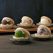 【お取り寄せ】【W】氷菓子屋KOMA アイス大福もなかセット 5個入 | 沖縄・離島配送不可