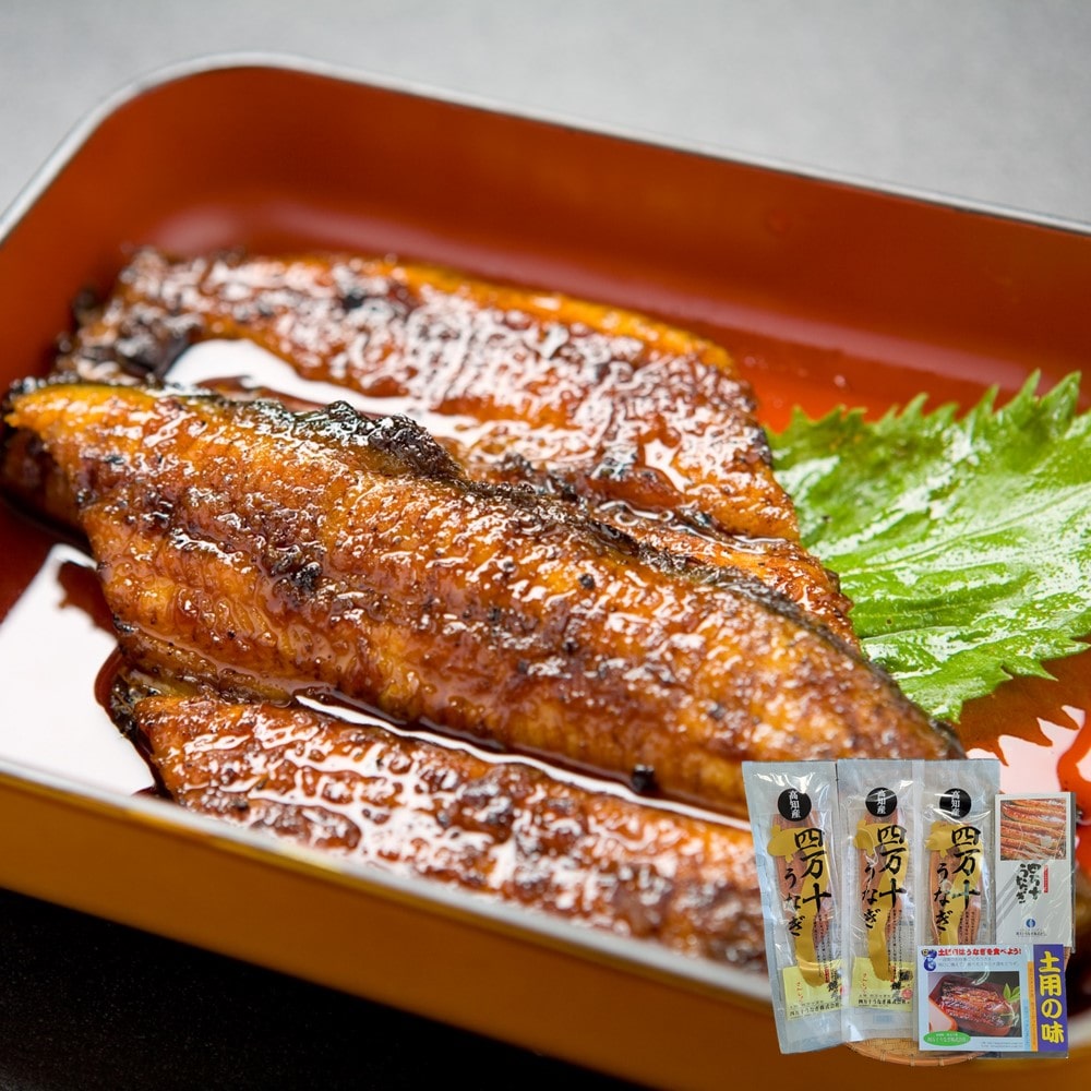 【お取り寄せ】【W】四万十うなぎ蒲焼 140g×3本セット | 沖縄・離島配送不可