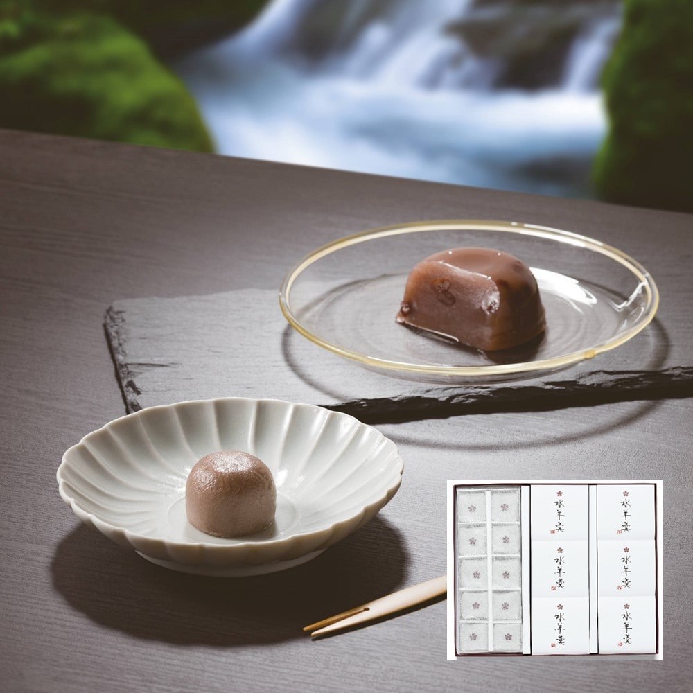 【お取り寄せ】【WR】 山田屋まんじゅう・水羊羹セット②