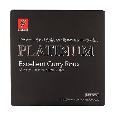 プラチナ エクセレントカレールウ 100g