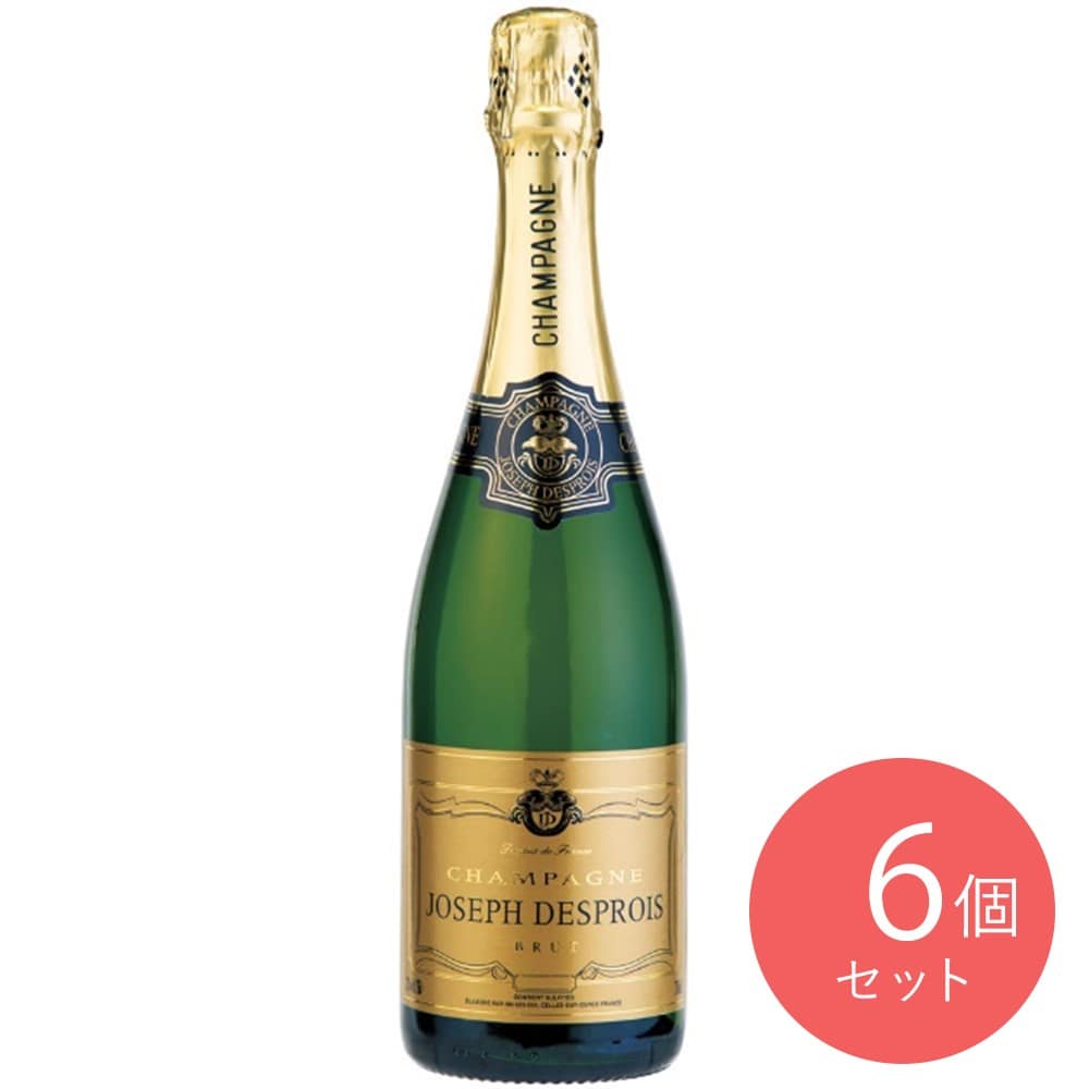 【送料込み】シャンパーニュ ジョセフ デプロワ 750ml×6本