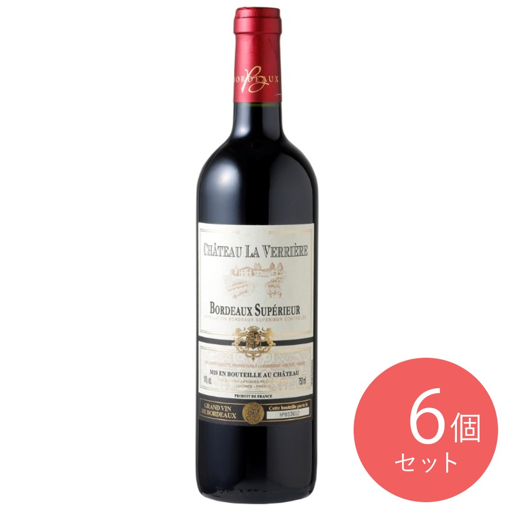 【送料込み】CH ラヴェリエールルージュ 750ml×6本
