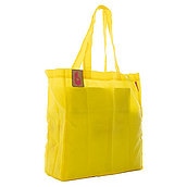 成城石井 折り畳みエコバッグ 【イエロー】 1枚| D+2/ ショッピングバッグ エコバッグ
