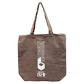 成城石井 コットンエコバッグ グレーブラウン 1枚| D+2/ ショッピングバッグ エコバッグ