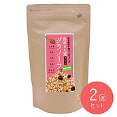 小川生薬 国産もち麦グラノーラ(プレーン) 250g×2個