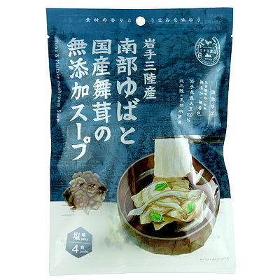 ミナミ食品 南部ゆばと国産舞茸のスープ 塩味 4食入り