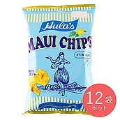 ソシオ工房 フラ印 マウイチップス カイ ソルト味 125g×12個