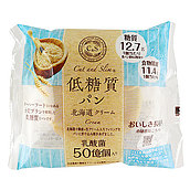ピアンタ 低糖質パン 北海道クリーム 1個×3袋