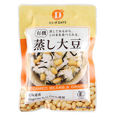 だいずデイズ有機蒸し大豆 100g