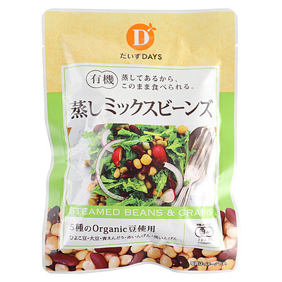だいずデイズ有機蒸しミックスビーンズ 85g