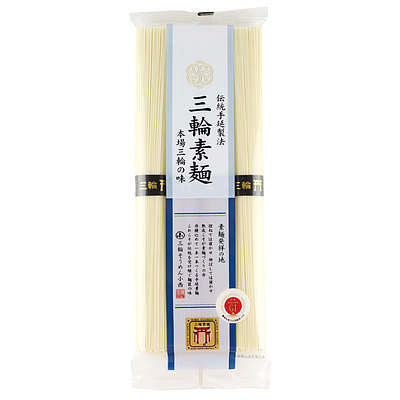 休S三輪そうめん小西 三輪素麺 鳥居 誉 200g