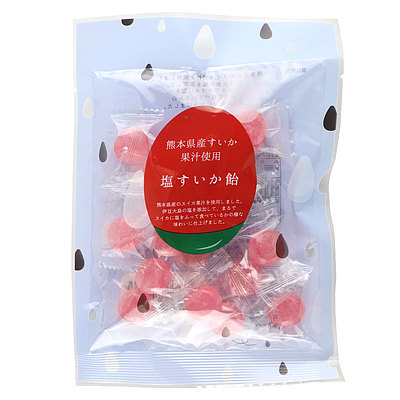 リズミックアンドベル 塩すいか飴 70g
