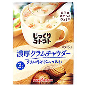 ポッカサッポロ じっくりコトコト濃厚クラムチャウダー　3P×5個