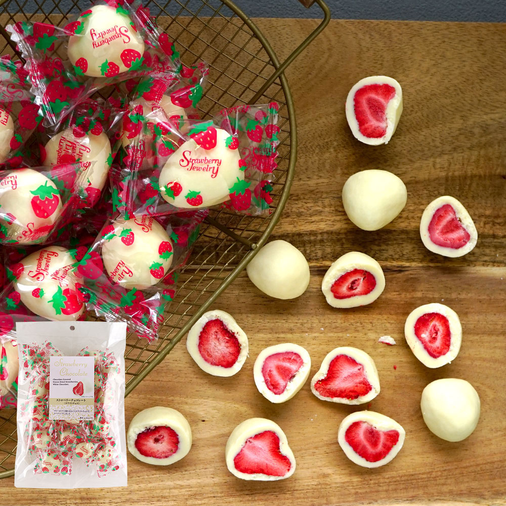 春日堂フリーズドライストロベリーホワイトチョコ 145g