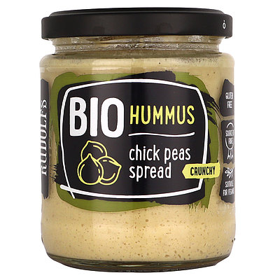 休ルードルフス有機フムスひよこ豆ディップオリジナル230g