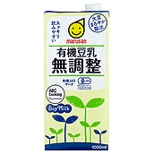 マルサン 有機豆乳無調整 1000ml