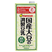マルサンアイ 国産大豆の調製豆乳 1000ml×6個