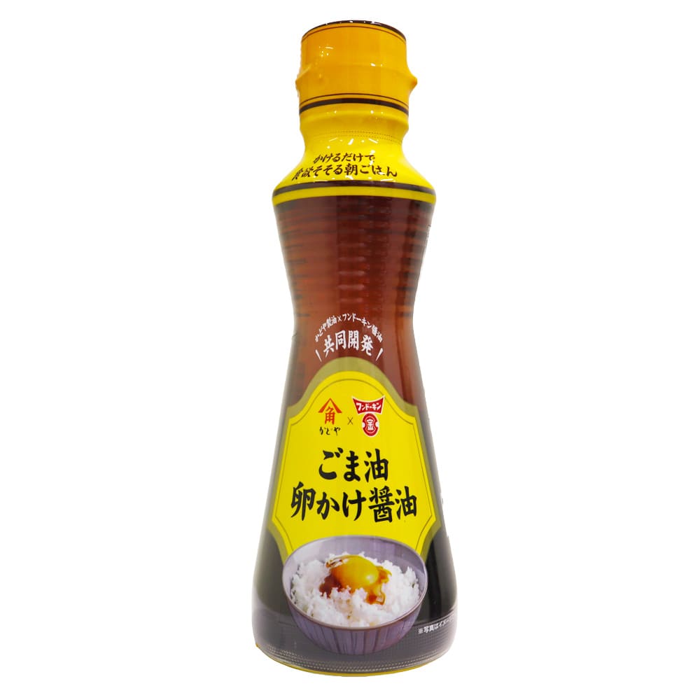 かどや製油 ごま油卵かけ醤油 215ml