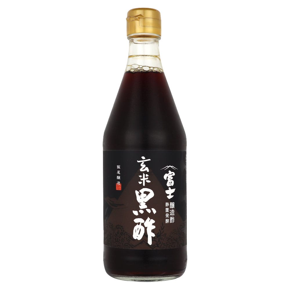 飯尾醸造 富士玄米黒酢 500ml [2037]