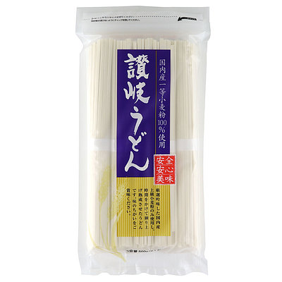 讃岐物産 国内産小麦讃岐うどん 500g