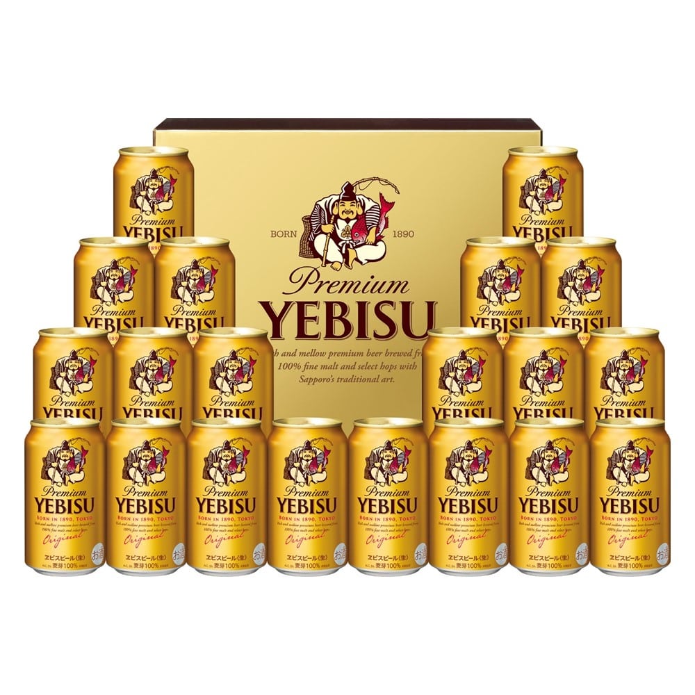 【お中元】【EK】サッポロビール ヱビスビール缶セット 350ml×20缶入 YE5DT