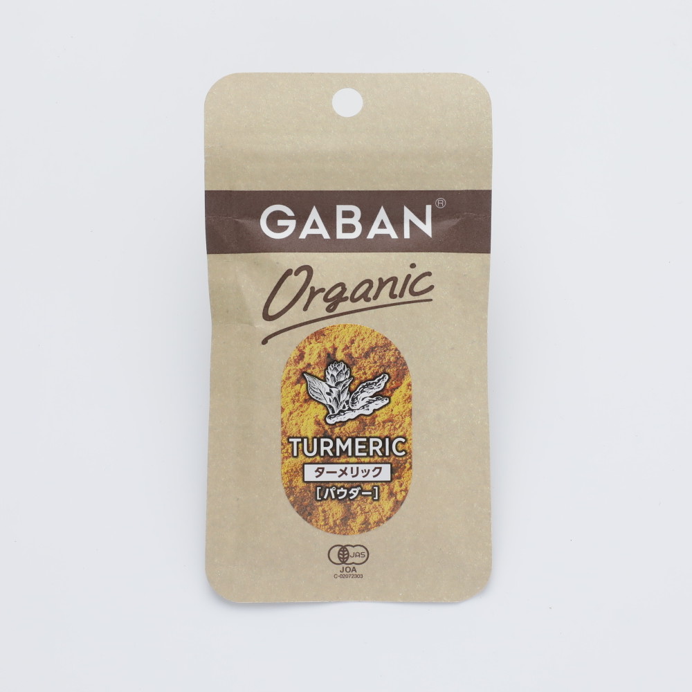 GABAN オーガニック ターメリックパウダー 14g