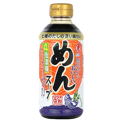 ヒガシマル めんスープ 400ml