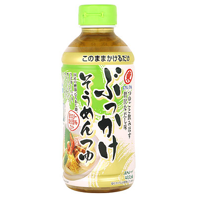 休S ヒガシマル醤油 ぶっかけそうめんつゆ 400ml