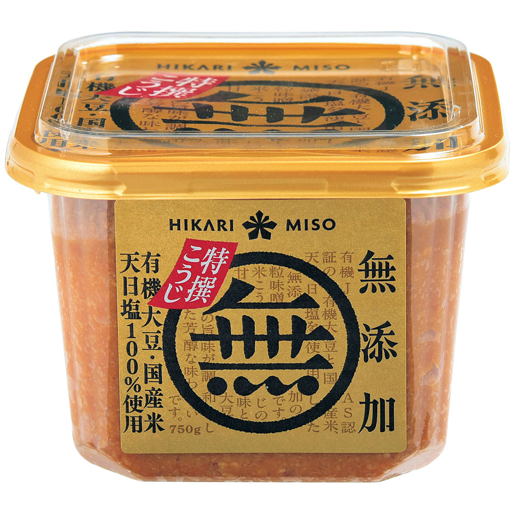 ひかり味噌無添加味噌特選こうじ 750g