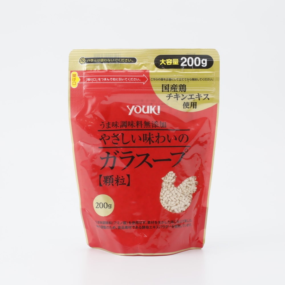 ユウキ食品 やさしい味わいのガラスープ（袋） 200g