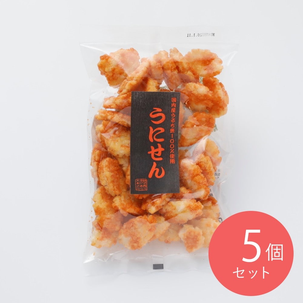 浪花あられ うにせん 100g×5個