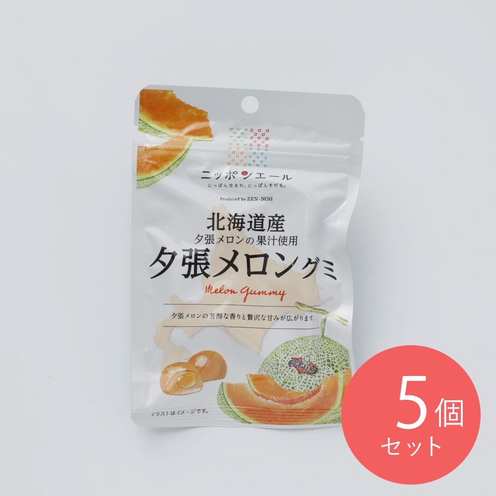 全農食品 北海道産夕張メロングミ 40g×5個
