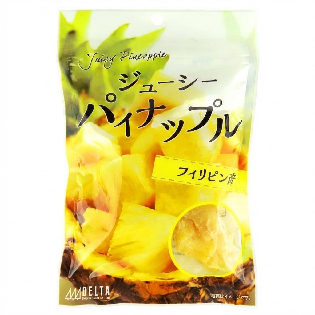 デルタインターナショナル ジューシーパイナップル 120g