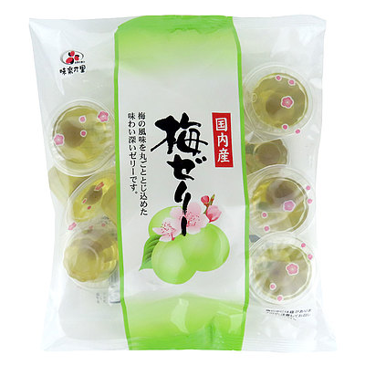 千年屋 国内産梅ゼリー 15粒