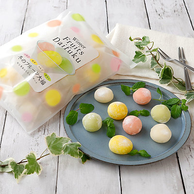 千年屋 冬のフルーツ大福 240g